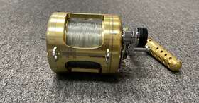Shimano 969363017383 Tiagra 16 Two Speed Saltwater Lever Drag Reel Excellent