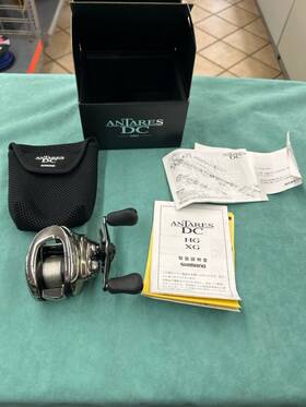 Hpg038100 Shimano 969363038746 04262 21 Antares Dc Hg Right Bait Reel 2b#017
