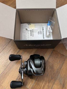 Shimano 969363041166 20 Metanium Xg 8.1 1 Gear Right Handle Baitcasting With Box Japan Good