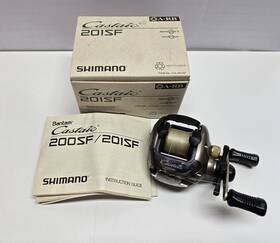 Ca-201sf Shimano Castaic 201sf Baitcasting Reel 6 2 1 8.6oz. 5 Bearings 2002 Model