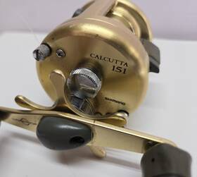 Ct-151 Shimano Calcutta 151 Baitcasting Reel 5 8 1 3 Bearings 2002 Model