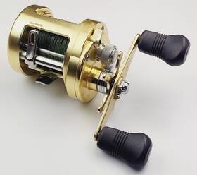 Cte401 Shimano Calcutta 401 Te Left-hand Round Baitcasting Reel