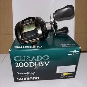 Cu-200dhsv Shimano Curado 200dhsv With Box And Manual