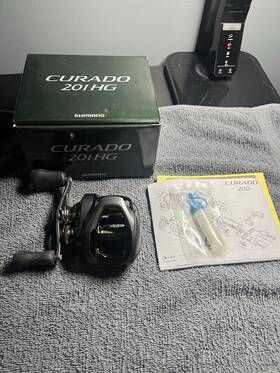 Cu201hg Shimano Curado K Baitcaster Bass Fishing Reel With Box