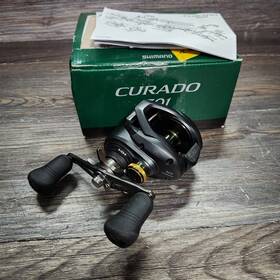 Cu301k Shimano Fishing Curado 301 K Low Profile Baitcast Reel Black