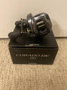 Cudc151 Shimano Curado Dc 151 6.2.1 Gear Ratio Left Hand Model. Bait Caster
