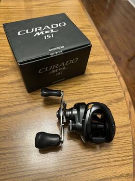 Cummgl151 Shimano Curado Mgl 151 Casting Reel - Lh Retrieve Excellent Condition