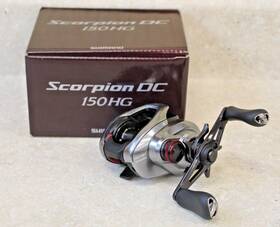 Dc150hg Shimano 21 Scorpion Baitcasting Reel Pre-owned Free Shipping