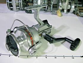 Mlz-50 Shimano Mlz 50 Spinning Reel Bbs Lh/rh 210yds/17lb Made In Japan - Euc