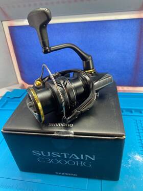 Sac3000hgfj Shimano Sustain Spinning Reel Near Mint Condition Usdm Model