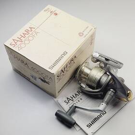 Sh4000fa Shimano Sahara 4000 Spinning Reel Boxed Green/ Gold