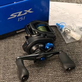 Slxdc151 Shimano Slx 151 Baitcasting Reel - 6.3 1 Left Hand Braid Gently Used