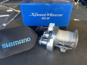 Spm12ii Shimano Speedmaster Ii Saltwater Bait Casting Fishing Reel - 16ii