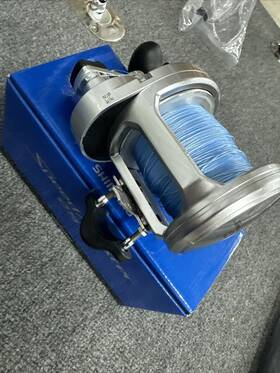 Spm25ii Shimano Speedmaster 25 Ii Two Speed Reel Fresh Braid Free Shipping 2