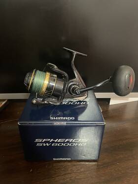 Spsw6000hga Shimano Spheros Sw 6000 Hg Saltwater Spinning Reel