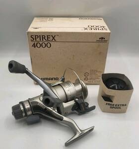 Sr-4000r Shimano Spirex Spinning Reel With Dyna Balance System Silver/gray In Box