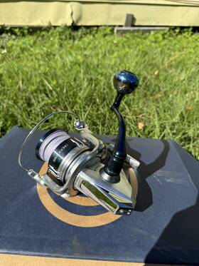 Srg8000sw Shimano Saragosa Spinning Reel - Custom Handle