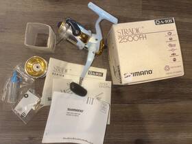 St-2500fh Shimano Stradic Spinning Reel Made In Japan With Spare Spool