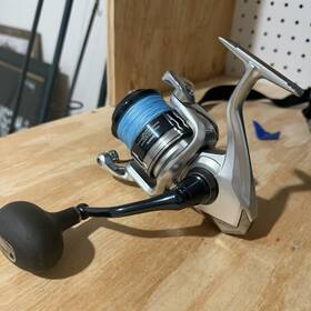 Sw5000xg-a Shimano Sw6000xg-a Saragosa Spinning Reel 5000 Aluminum Silver Blue