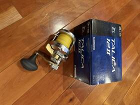 Tac12iia Shimano Talica 12ii Fishing Reel Only Used Twice Great Condition