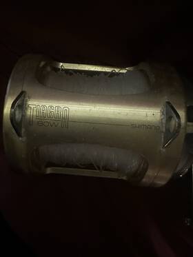 Shimano Ti-80w Tiagra 80w Gold 2-speed Lever Drag Conventional Reel Right-hand 48lb