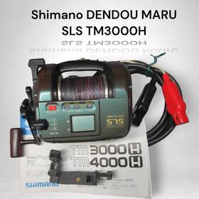 Tm3000h Shimano Dendou Maru Sls Working Tested Electric Reel With Cable From Japan