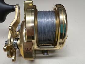 Tn40n Shimano Trinidad Narrow Special Fishing Reel Gold Nice
