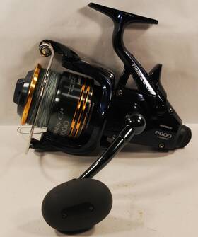 Tu8000ci4 Shimano Thunnus Saltwater Baitrunner Spinning Reel 50# Braided Line