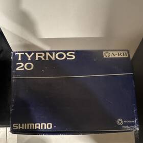 Tyr-20 Shimano Tyrnos 20 Silver Conventional Fishing Reel Lever Drag 5.0 1 Gear Ratio