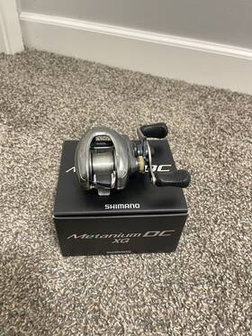 U230303m17000 Shimano 15 Metanium Dc Xg Rh 8.5 1 Baitcaster Fishing Reel With Box