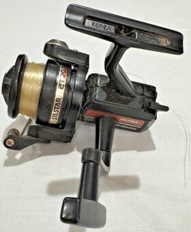 Et2035 Silstar Vintage Fishing Spinning Reel Korea