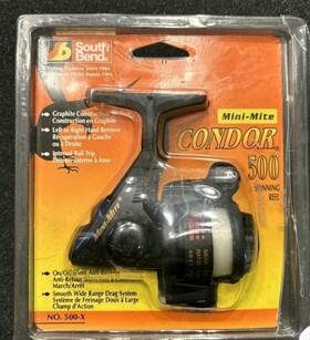 South Bend 039364869534 Mini-mite Condor 500 Spinning Reel No Packaging