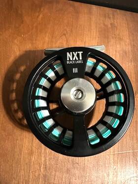 Temple Fork Outfitters 086994086190 Tfo Nxt Black Label Iii 7/8wt Fly Fishing Reel