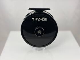 Tfo425 Temple Fork Outfitters Black Aluminum Fly Reel 425 Size Spool