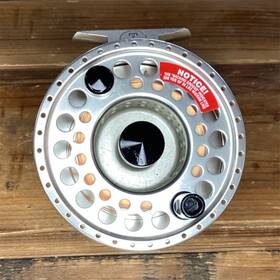 1693 Tibor The Riptide Fly Fishing Reel Silver Aluminum Mpn With Pouch