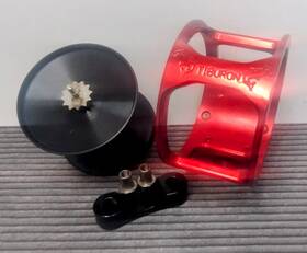 113h Tiburon P40n Narrow Frame Spool And Clamp Kit Penn 4/0 Senator Fishing Reel