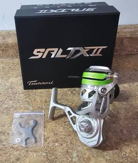 Tsstxii4000 Tsunami 799967552300 Salt X Ii 4000 Spinning Reel Mint Condition With Box