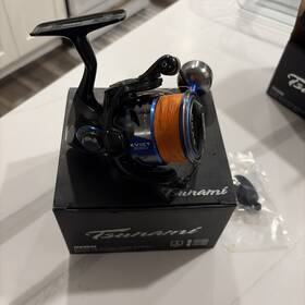 Tsunami Tsevt3000 Evict 3000 Spinning Reel Stainless Steel Gear Technology