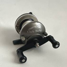Ub20b Uncle Bucks Crappie Fishing Reel Gray Tested