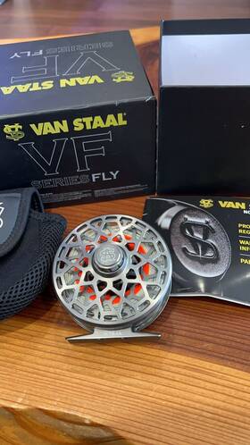 Vf5lw Van Staal Fly Fishing Reel - Gun Metal