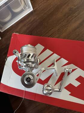 Vsb150 Van Staal Silver Aluminum Spinning Reel Size 150 Model Mpn