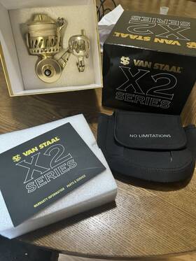 Vsx2g Van Staal Limited 30th Anniversary Gold Vs200gx2 Spinning Reel Used