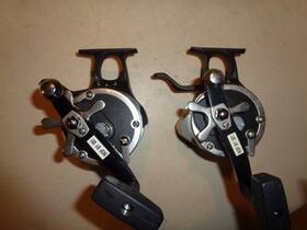 Wtd-300 Walker Downriggers 2 Wtd 300 Inverted Trolling Fishing Reels Level Wind C.n.c