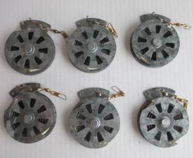 Yo Reel 089512144129 Vintage Lot Of 6 Mechanical Fishers Fishing Reels B6