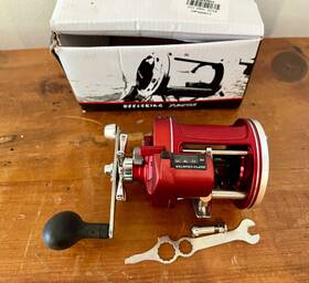 Ac600-30d Yumoshi Reelsking 3.8 1 Gear Ratio Red In Box