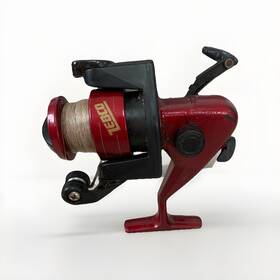 Zebco 032784512943 Vintage New Spinning Fishing Reel Longstroke Burgundy
