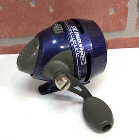 202mslscbl Zebco Blue Slingshot 202 Spincast Reel 2.8 1 Ratio 10 Lb Line