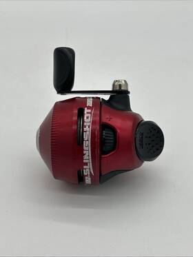 202mslscrd-cwc1 Zebco Slingshot Spincast Reel Red 2.8 1 Gear Ratio 100 Yds/10 Lb Test Line