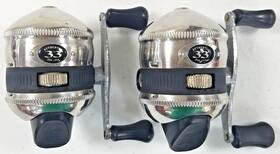 33j-m3 Zebco Authentic 33 Spin Casting Reel Bearing System Pre-owned Lot Of 2