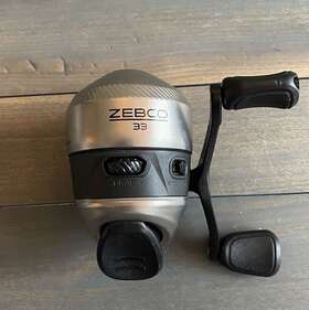 33n-ckc1 Zebco 33 Spincast Reel 4.1 1 Gear Ratio Ball Bearing Drive 33n W Bite Alert F6